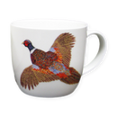 Ring-necked Pheasant Mug (medium round sided)