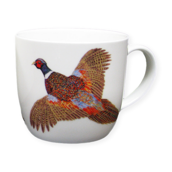Ring-necked Pheasant Mug (medium round sided)