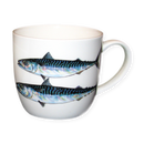 Mackerel Mug (medium round sided)