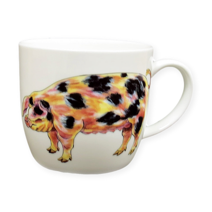 Gloucestershire Old Spot Mug (medium round sided)