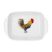 Cockerel & Rooster Small Roaster & Baking Dish