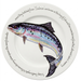 Salmon 30cm Flat Rimmed Plate
