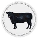Aberdeen Angus Cow Tablemat