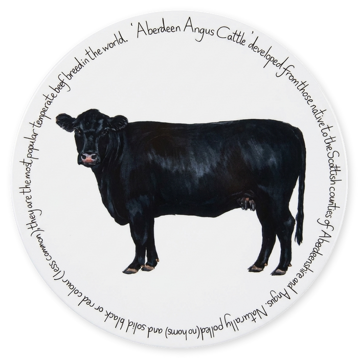 Aberdeen Angus Cow Tablemat