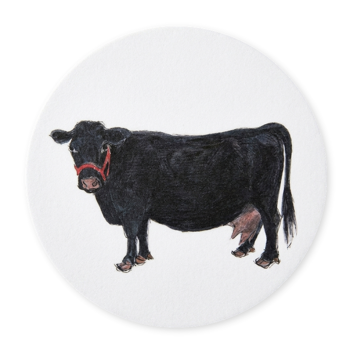 Dexter Cow Coaster