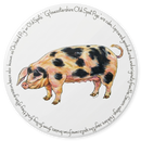Gloucestershire Old Spot Pig Tablemat