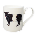 Belted Galloway Cow Mug (medium straight sided)