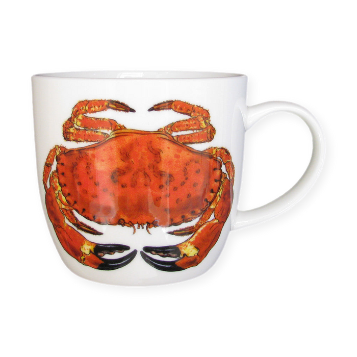 Crab Mug (medium round sided)
