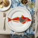 Gurnard 30cm flat rimmed plate lifestyle image