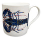 Blue Lobster Mug by Richard Bramble