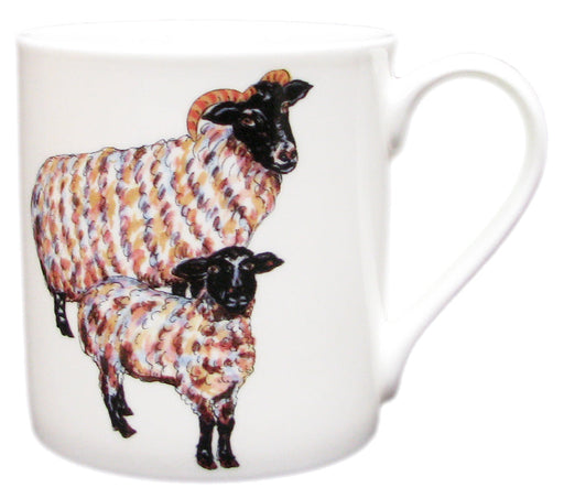Blackface Sheep Mug by Richard Bramble