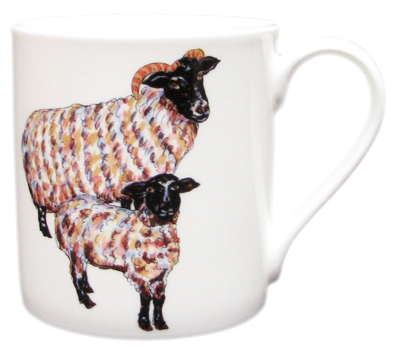 Blackface Sheep Mug by Richard Bramble