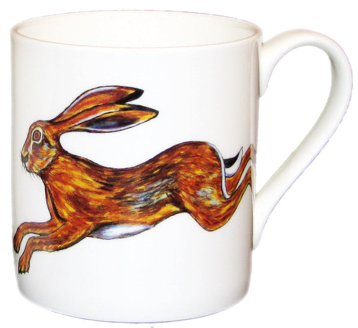 Hare Mug & Side Plate Set in use
