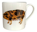 Oxford Sandy & Black Pig Mug & Side Plate Set