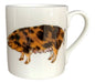 Oxford Sandy & Black Pig Mug by Richard Bramble
