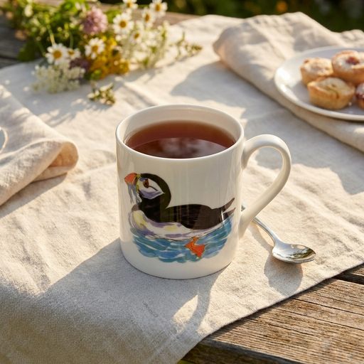 Puffin Mug lifestyle