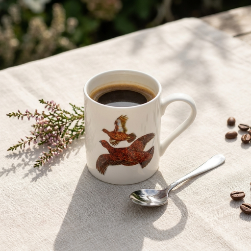 Red Grouse Small Mug lifestyle