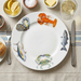 Fish & Shellfish US East Coast 30cm flat rimmed plate lifestyle image