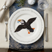Puffin Flying 30cm flat rimmed plate lifestyle image