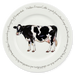 Holstein-Friesian Cow 30cm flat rimmed plate