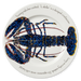 Blue Lobster 30cm flat rimmed plate