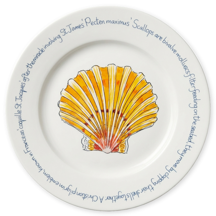 Fruits de Mer Large Dinner Plate Set of 6