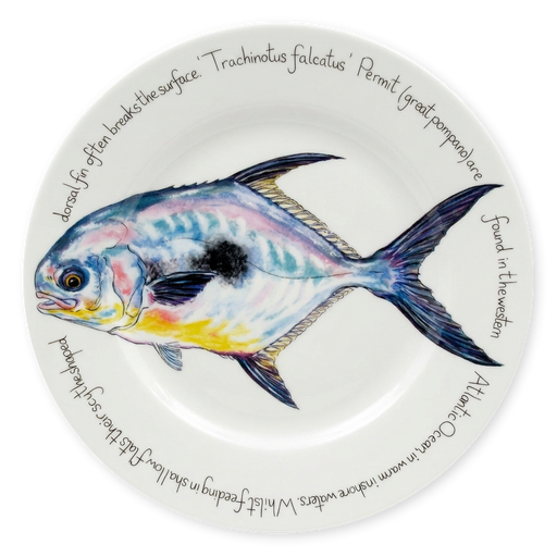 Permit 30cm flat rimmed plate