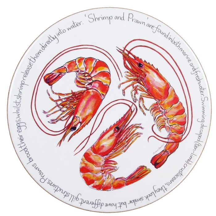 Shellfish Tablemat Set of 6 table setting