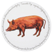 Tamworth Pig tablemat