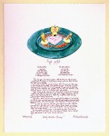 Richard Bramble print of Apple Parfait Recipe by Chef Martin Blunos