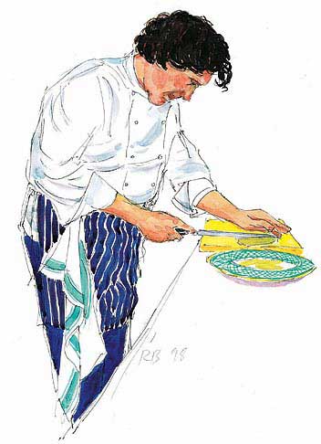 Chef Marco Pierre White working artist print (printed to order)
