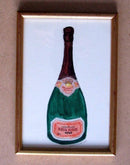 Krug Rose Champagne Painting