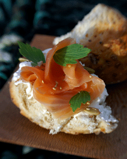 Peat Smoked Salmon Slices 250g Pack