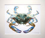 Blue Crab painting