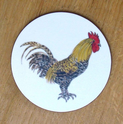 Richard Bramble Cockerel or Rooster Coaster