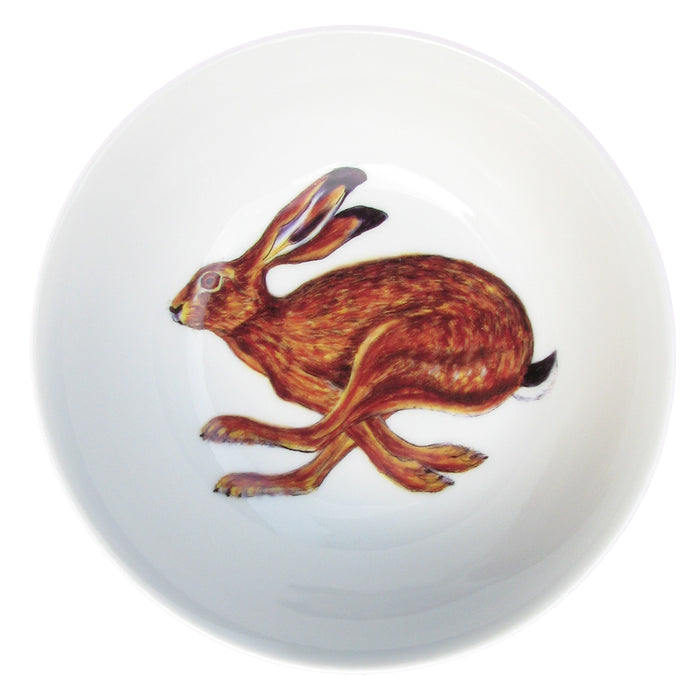 Hare Running 13cm Bowl by Richard Bramble