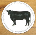 Aberdeen Angus Cow Tablemat