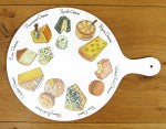 Cheese Melamine Chopping Board styled on the table