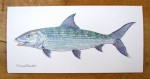 Bonefish Greetings Card (printed to order)