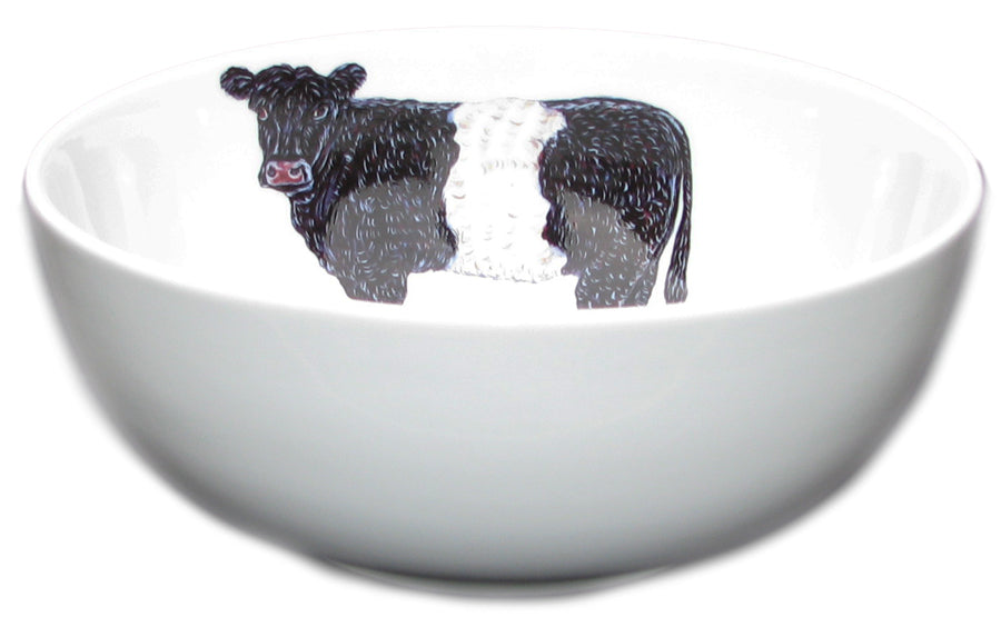 Richard Bramble Belted Galloway Cow 16cm Bowl
