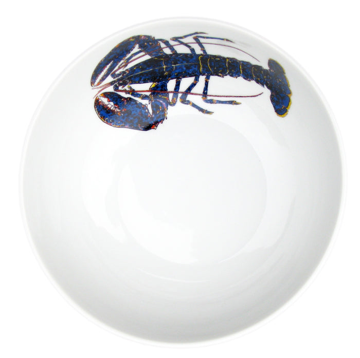 Blue Lobster 16cm Bowl styled on the table