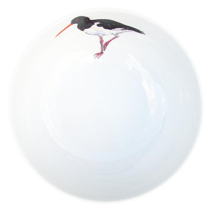 Oystercatcher Standing 16cm Bowl | Richard Bramble styled on the table