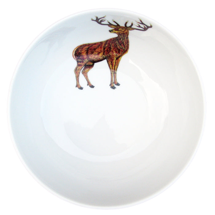Stag Standing 16cm Bowl styled on the table