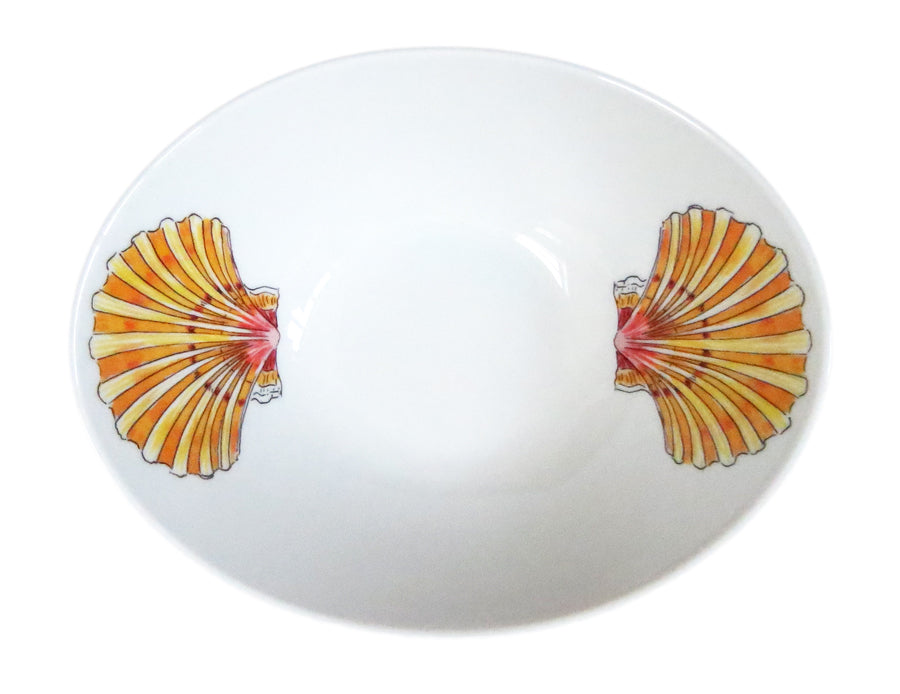 18cm Scallop Oval Bowl (limited edition)