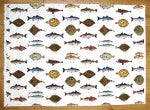 Richard Bramble | Sea Fish Linen Fabric (IN STOCK)