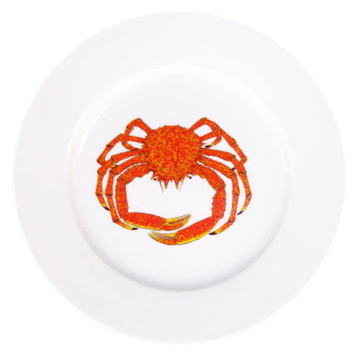 Spider Crab 19cm Flat Rimmed Plate by Richard Bramble