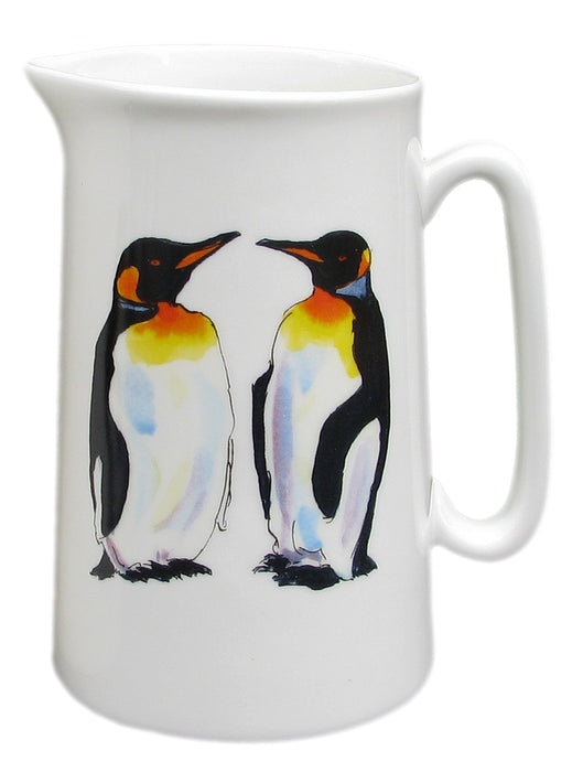 King Penguin 1 Pint Jug by Richard Bramble