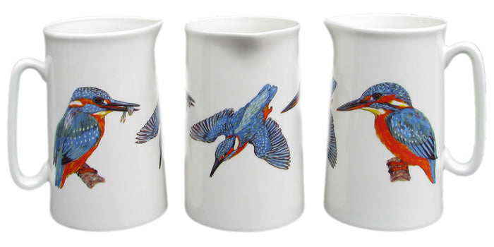 Kingfisher 1 Pint Jug styled on the table