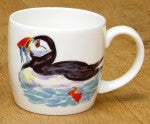 Puffin Mug (medium round sided)