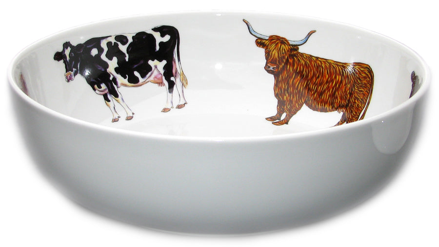Cows 24cm (9.5") Bowl